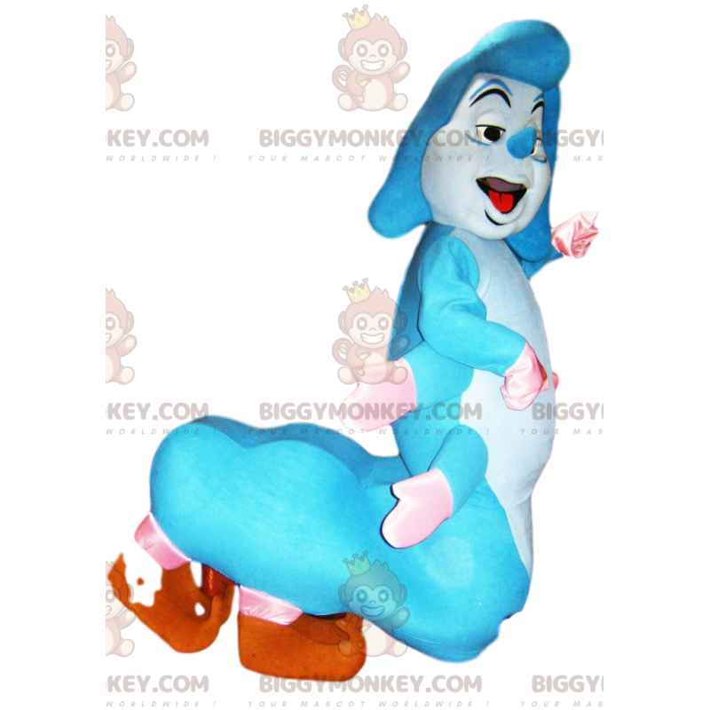 Costume della mascotte BIGGYMONKEY™ di Alice nel Paese delle Costume della mascotte BIGGYMONKEY™ di Alice nel Paese delle