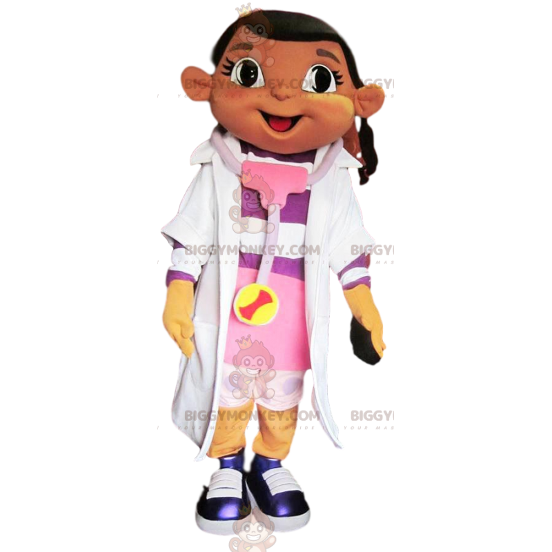 Kostým maskota BIGGYMONKEY™ Little Girl Nurse - Chlapci a dívky maskoti - BIGGYMONKEY_012170 - BiggyMonkey.com