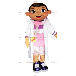 Kostým maskota BIGGYMONKEY™ Malá holčička sestra