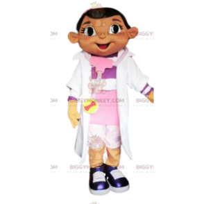 Traje de mascote de enfermeira para menina BIGGYMONKEY™ –