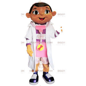 Traje de mascote de enfermeira para menina BIGGYMONKEY™ –
