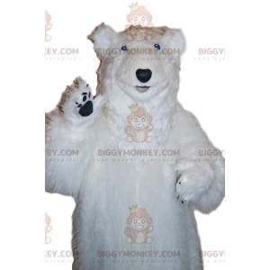 Στολή μασκότ BIGGYMONKEY™ Majestic Polar Bear. Στολή λευκής αρκούδας - Μασκότ αρκούδας - BIGGYMONKEY_012176 - BiggyMonkey.com