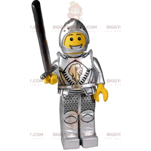 Στολή μασκότ ιππότη BIGGYMONKEY™ playmobil. στολή ιππότη -
