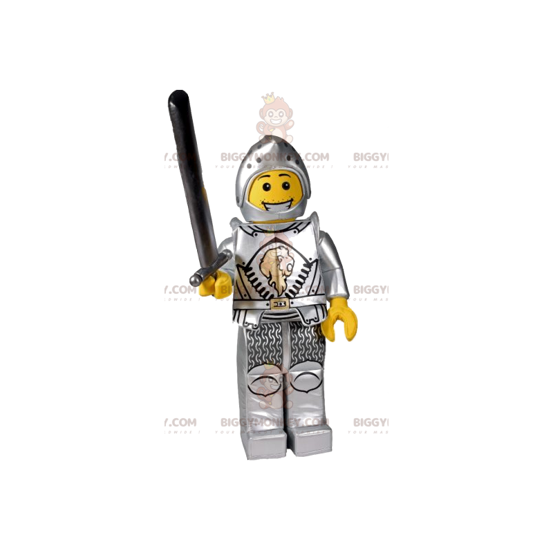Kostium maskotki rycerza BIGGYMONKEY™ playmobil. kostium Kostium maskotki rycerza BIGGYMONKEY™ playmobil. kostium