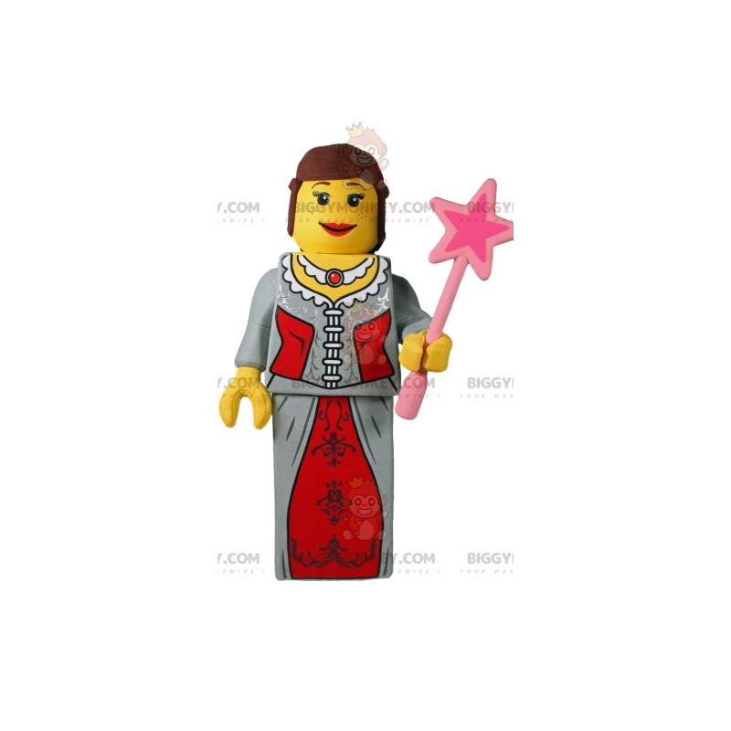 Princess BIGGYMONKEY™ playmobil mascot costume. princess