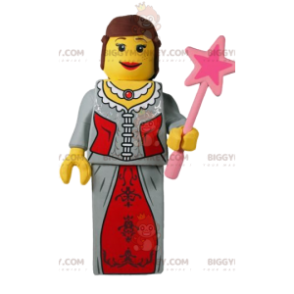 Princess BIGGYMONKEY™ playmobil mascot costume. princess