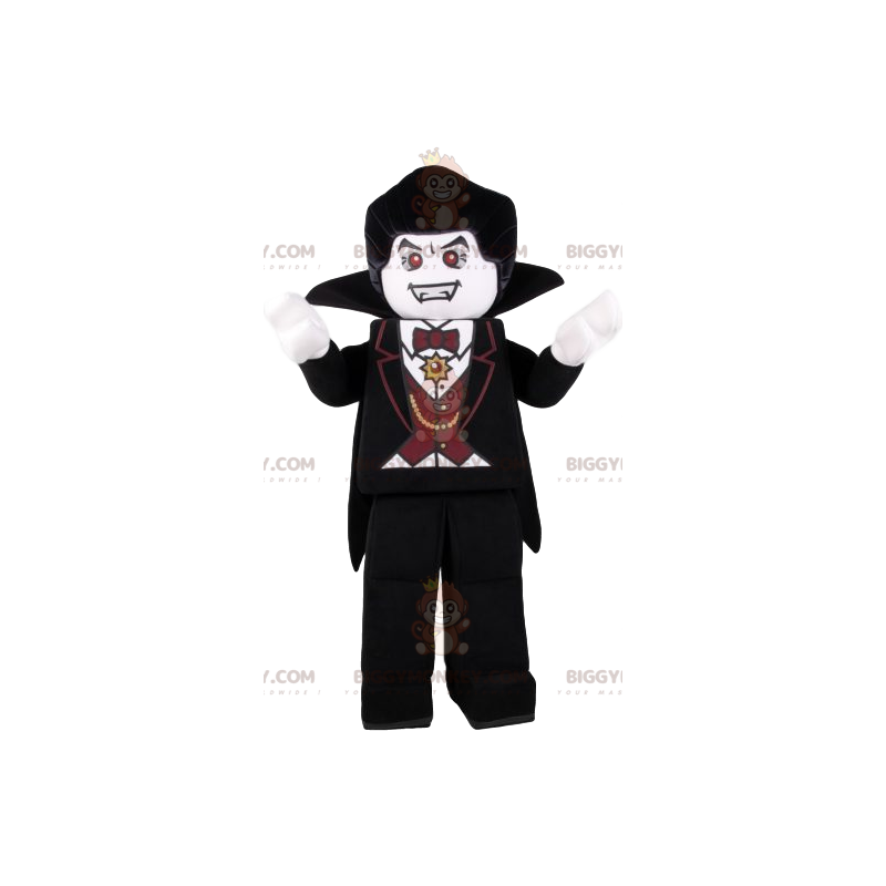 Costume de mascotte BIGGYMONKEY™ Playmobil de vampire en