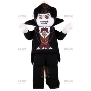 BIGGYMONKEY™ Playmobil mascot costume of vampire in costume.