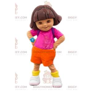 Dora the Explorer BIGGYMONKEY™ mascot costume. Dora Costume -