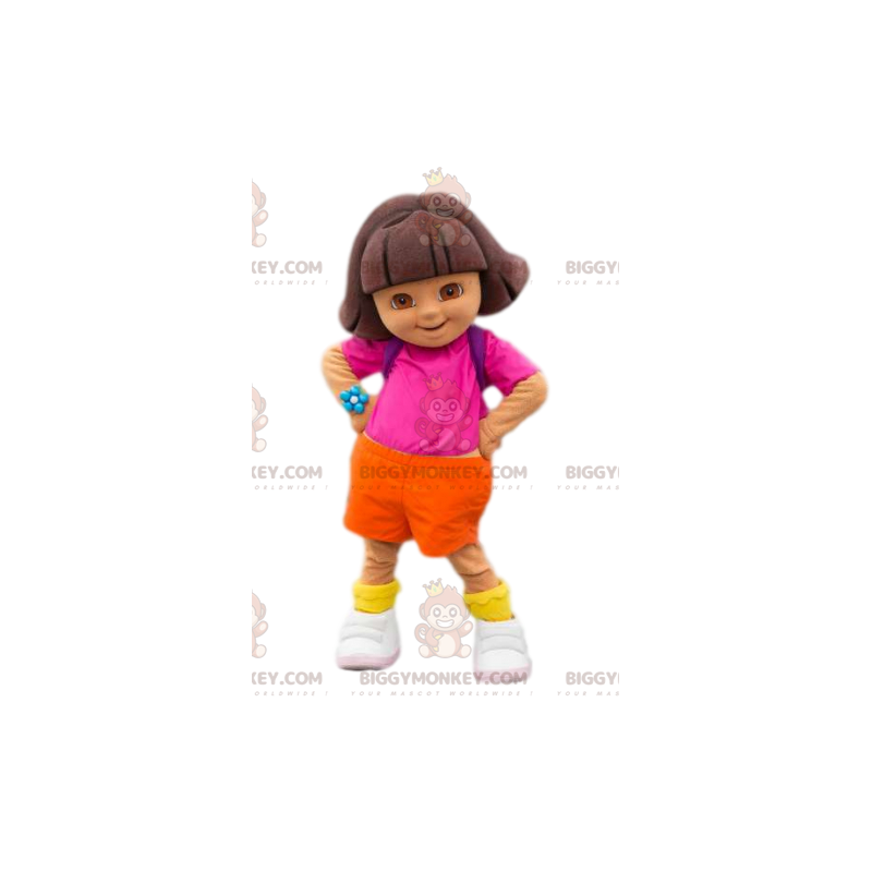Dora the Explorer BIGGYMONKEY™ mascot costume. Dora Costume - Dora the Explorer BIGGYMONKEY™ mascot costume. Dora Costume -