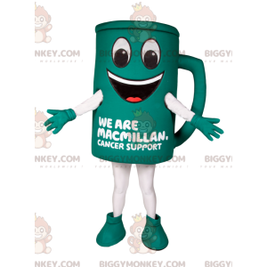 Kostým maskota na hrnek na zelenou kávu BIGGYMONKEY™. Kostým