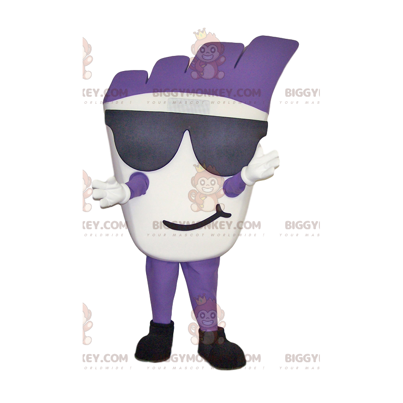 BIGGYMONKEY™ Disfraz de mascota de muñeco de nieve blanco y BIGGYMONKEY™ Disfraz de mascota de muñeco de nieve blanco y