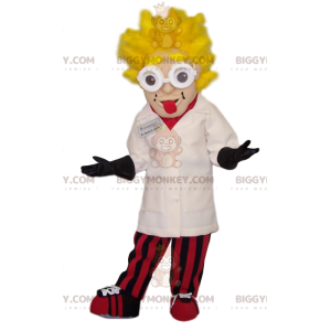 Costume de mascotte BIGGYMONKEY™ du Dr Emmett Brown, personnage