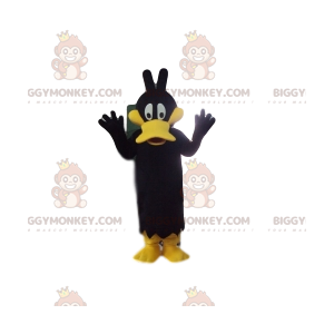 BIGGYMONKEY™ costume mascotte di Daffy Duck, famoso personaggio
