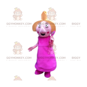 Στολή μασκότ Princess BIGGYMONKEY™ με μαγικό ραβδί -