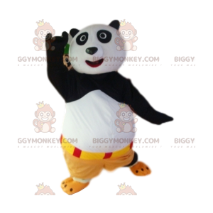 BIGGYMONKEY™ mascot costume of Po, from the animated film
