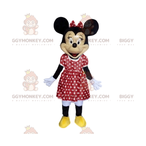 Costume de mascotte BIGGYMONKEY™ de Minnie, la chérie de Mickey