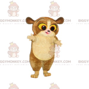 Costume de mascotte BIGGYMONKEY™ du petit lémurien, du dessin