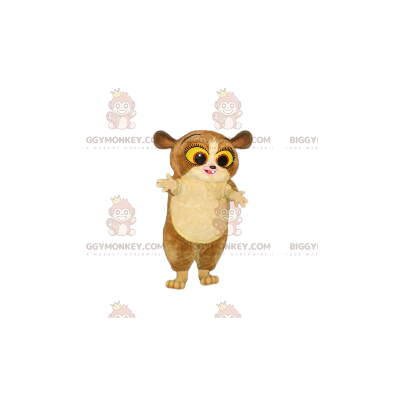 BIGGYMONKEY™ mascot costume of the little lemur, from the