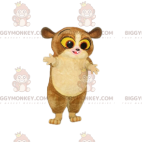 Costume de mascotte BIGGYMONKEY™ du petit lémurien, du dessin