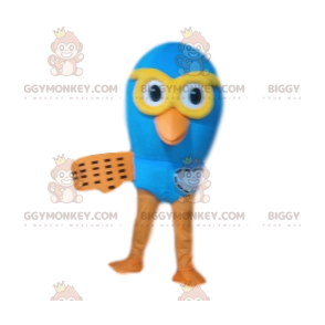 Costume de mascotte BIGGYMONKEY™ d'oiseau bleu. Costume d'oiseau - Mascotte d'oiseaux - BIGGYMONKEY_012262 - BiggyMonkey.com