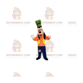 Disfraz de mascota Mickey Mouse Friend Goofy BIGGYMONKEY™ -