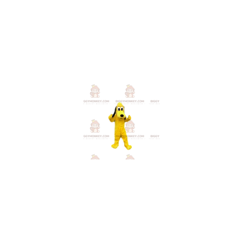 BIGGYMONKEY™ mascottekostuum van Pluto, een vriendelijke hond BIGGYMONKEY™ mascottekostuum van Pluto, een vriendelijke hond