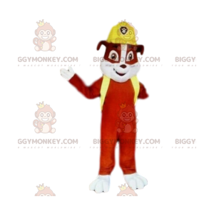 BIGGYMONKEY™ Red Dog Mascot Costume, Team Paw Patrol -