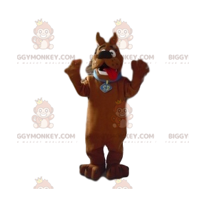 Costume de mascotte BIGGYMONKEY™ de Scooby-Doo. Costume de