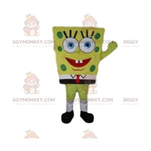 SpongeBob BIGGYMONKEY™ maskotkostume. Svampebob kostume -