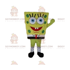 SpongeBob BIGGYMONKEY™ maskotdräkt. Svampbob kostym - Maskoter kända människor - BIGGYMONKEY_012282 - BiggyMonkey.com