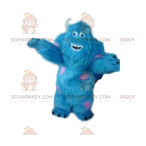 Kostým maskota BIGGYMONKEY™ Sulliho, tyčící se příšery od společnosti Monsters Inc. - Maskoti slavní lidé - BiggyMonkey.com