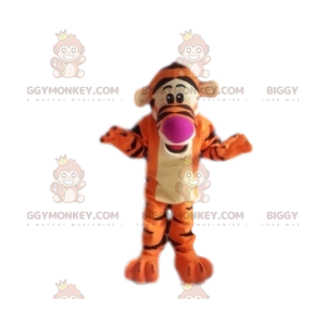 Disfraz de mascota BIGGYMONKEY™ de Tigger, el tigre favorito de