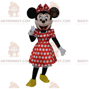 Traje de mascote BIGGYMONKEY™ da Minnie, a noiva do Mickey.