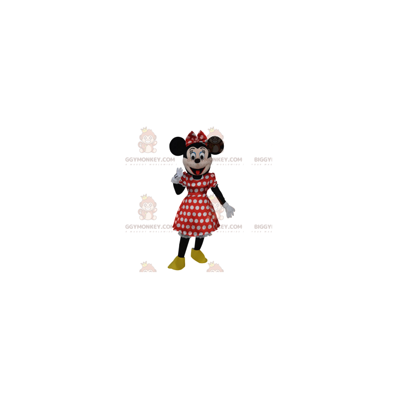BIGGYMONKEY™ costume mascotte di Minnie, la sposa di Topolino. BIGGYMONKEY™ costume mascotte di Minnie, la sposa di Topolino.