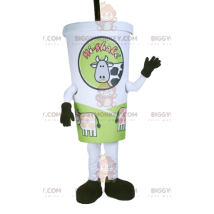 Costume da mascotte Milkshake BIGGYMONKEY™. costume da frullato