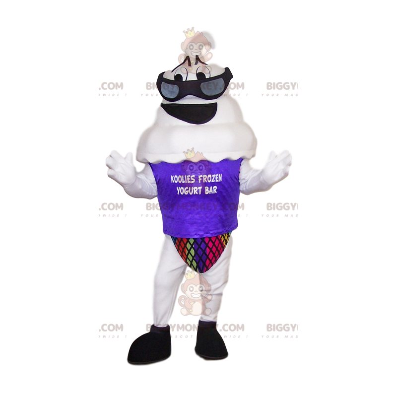 Costume da mascotte Frozen Yogurt BIGGYMONKEY™. Costume da Costume da mascotte Frozen Yogurt BIGGYMONKEY™. Costume da