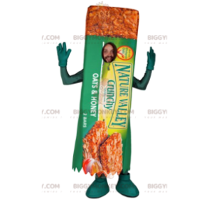 Cereal Bar BIGGYMONKEY™ mascottekostuum. mueslireep kostuum - Niet-geclassificeerde mascottes - BiggyMonkey.com