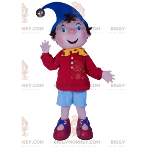 Noddy boy BIGGYMONKEY™ mascot costume. Noddy Costume –