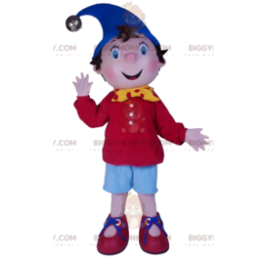 Στολή μασκότ Noddy boy BIGGYMONKEY™. Στολή Noddy -