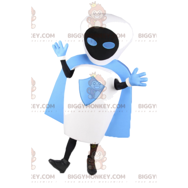 Costume de mascotte BIGGYMONKEY™ d'extraterrestre bleu et