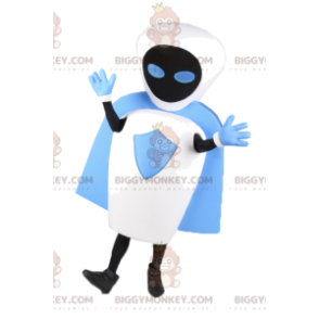 Costume de mascotte BIGGYMONKEY™ d'extraterrestre bleu et