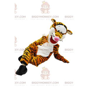 BIGGYMONKEY™ maskotkostume af Tigger, tigeren i Peter Plys -