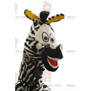 Super rolig zebra BIGGYMONKEY™ maskotdräkt. zebra kostym -