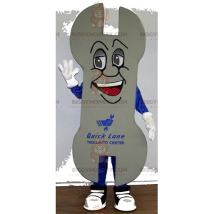 Gray Wrench BIGGYMONKEY™ Mascot Costume. Wrench Costume -