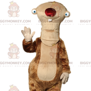 Sid the Ice Age Sloth BIGGYMONKEY™ Mascot Costume –