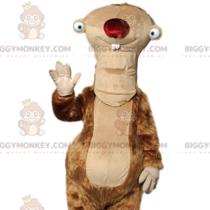 Sid the Ice Age Sloth BIGGYMONKEY™ Mascot Costume -