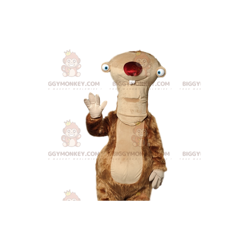 Sid the Ice Age Sloth BIGGYMONKEY™ Mascot Costume -