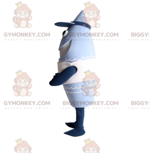 Disfraz de mascota BIGGYMONKEY™ de mecánico Tamaño L (175-180 CM)