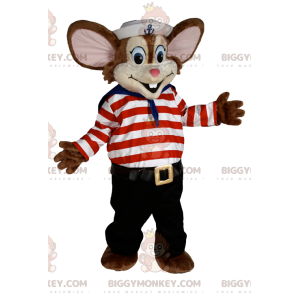 Disfraz de mascota BIGGYMONKEY™ de ratoncito con traje de